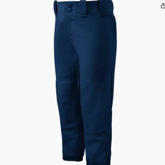 Mizuno Girls Belted Softball Pants - Picture 6 of 7